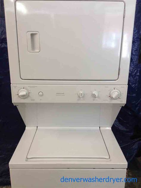 Large Images For Ge Spacemaker Stack Washerdryer 27″ Full Size 1303