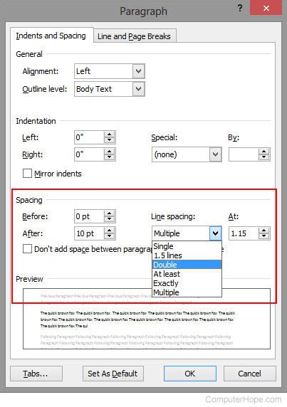 How To Change Line Spacing In Microsoft Word 2010 Design Talk