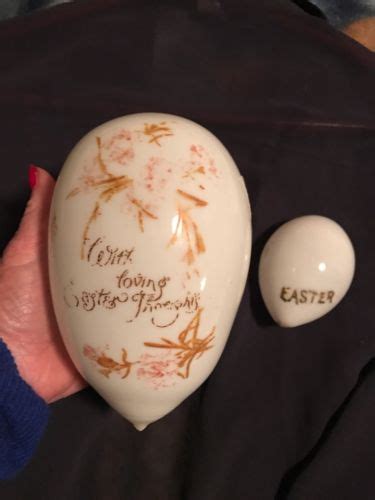 Antique Victorian Large Milk Glass Easter Eggs Antique Price Guide Details Page