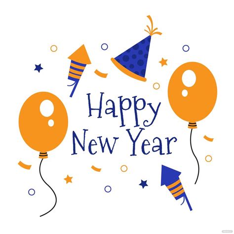 You 2 New Years Day Clipart