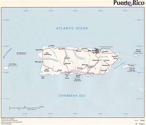 Mapa Portorika MapaOnline Cz