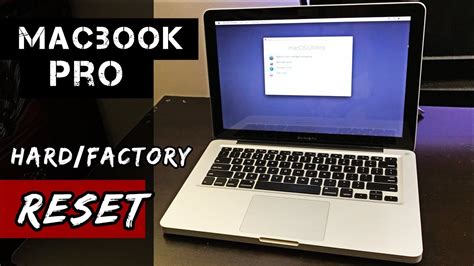 How To Factory Reset Macbook Pro No Disc Works In 2020 Youtube