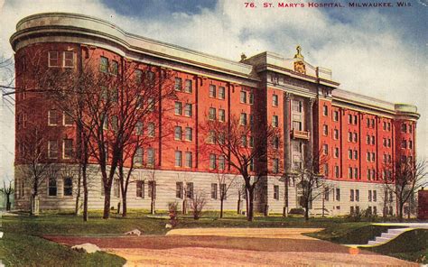 Postcard St Marys Hospital Milwaukee Wis 76 Divided Back Posted 1914