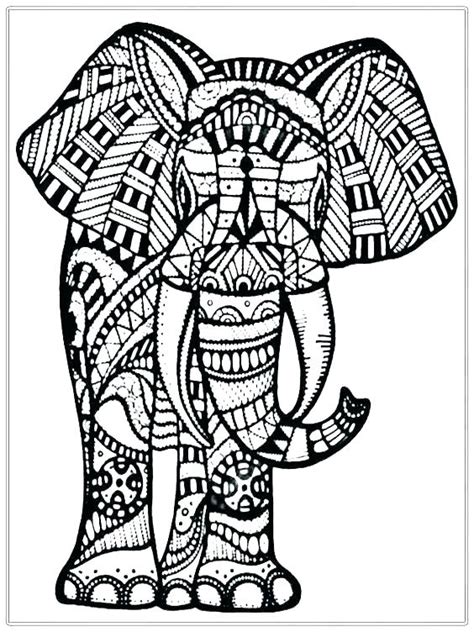 Why do we provide not only for kids but also for adults' elephant coloring pages? Complex Christmas Coloring Pages at GetColorings.com ...