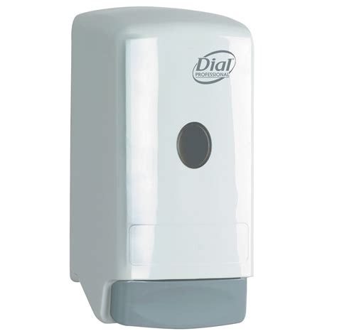 Dial Professional Liquid Soap Dispenser Model 22 800ml 5 14w X 4 14d X 10 14h White