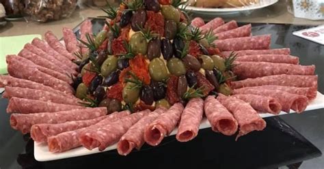 Antipasto Cheese Ball Christmas Tree By Staceylee A
