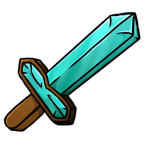Minecraft Diamond Sword Transparent N5 Free Image Download