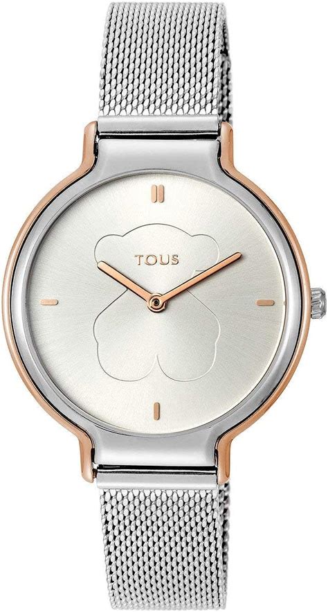 Tous Womens Quartz Watch With Stainless Steel Strap