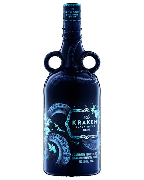The Kraken Black Spiced Rum Unknown Deep Limited Edition 700ml