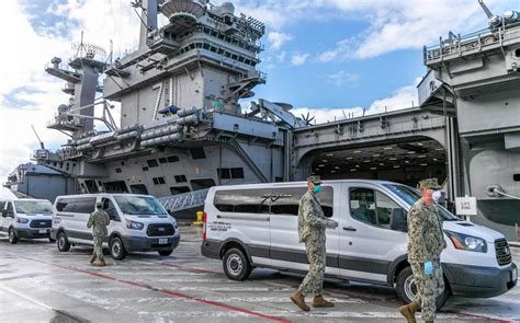 Uss Theodore Roosevelt Sailor Is In Intensive Care After Testing