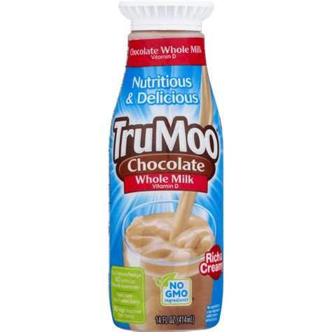 Trumoo Chocolate Whole Milk 14oz Chocolate And Flavored Foodtown