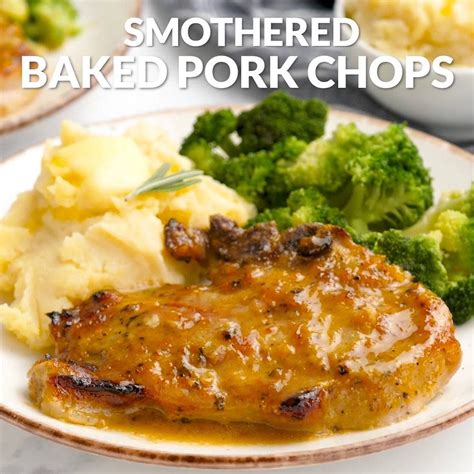 Lauren S Latest Smothered Baked Pork Chops In 2022 Smothered Baked Pork Chops Baked Pork