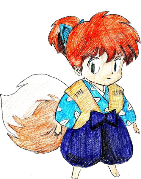 How To Draw Shippo From Inuyasha 8 Steps With Pictures