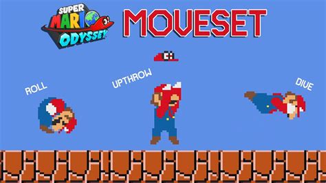 Download Mario 2dyssey Cascade Kingdom 2d Demake Of Super Mario Odyssey