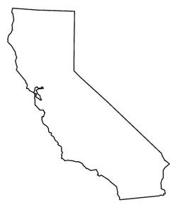 California clipart outline, California outline Transparent FREE for png image