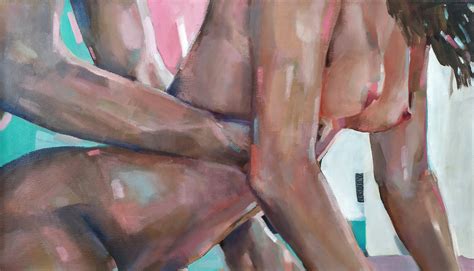 Sex Art Sensual Modern Art Oil Painting Original Erotic Art Sex Erotic