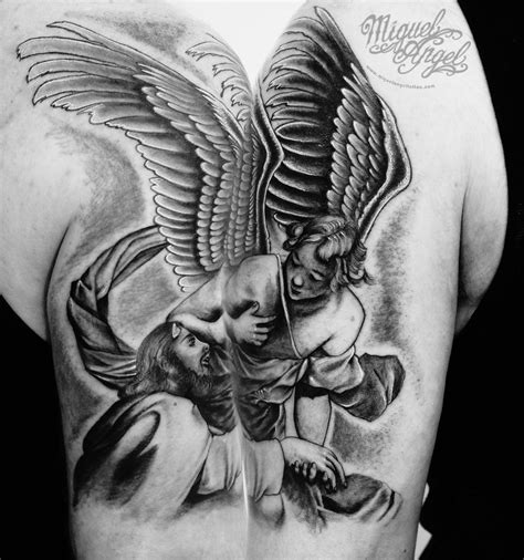 Angel Gun Tattoo