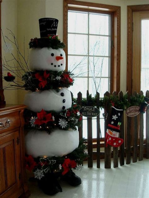 25 Cool Snowman Ideas For Christmas Decorations