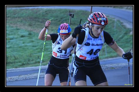 Imarie Laure Brunet Et Marie Dorin Biathlonfrance Flickr