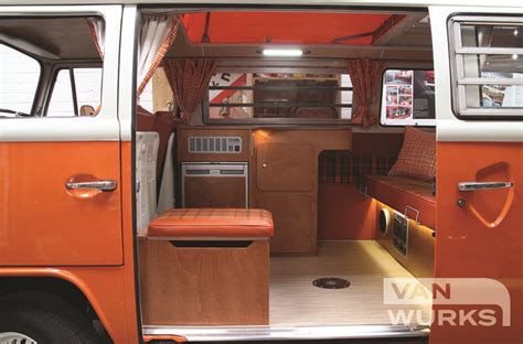 Deluxe Kompact For Volkswagen T2 Bay Window Vanwurks Vw Camper Interiors Camper Interior Vw