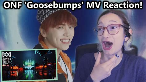everything has lead to this onf 온앤오프 goosebumps mv reaction youtube