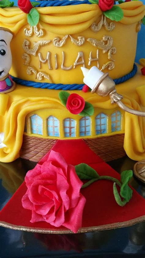 Beauty And The Beast Cake By Claudia Kapers Capri Cakes CakesDecor