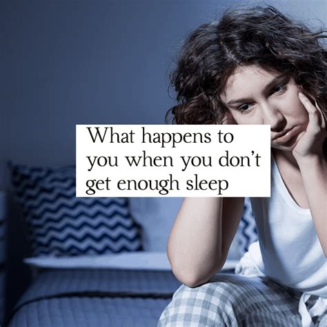 What Happens To Your Body When You Dont Get Enough Sleep A Girl