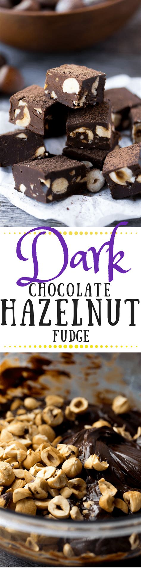 Dark Chocolate Hazelnut Fudge The View From Great Island