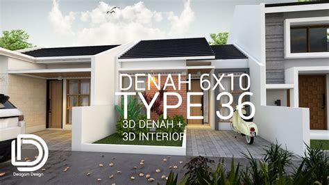 Rumah type 36 adalah tipe rumah yang mempunyai luas bangunan 36 m², dengan ukuran 6m x 6m = 36 m². Desain Rumah Type 36/60 / Denah Rumah Type 36 Luas Lahan ...