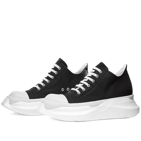 Rick Owens Drkshdw Abstract Sneaker Black And White End Us