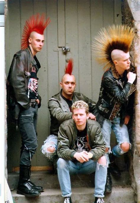 80s Punk Rock Fashion Men Chapstick
