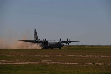A C 130j Super Hercules Conducts The First Dirt Landing Nara And Dvids