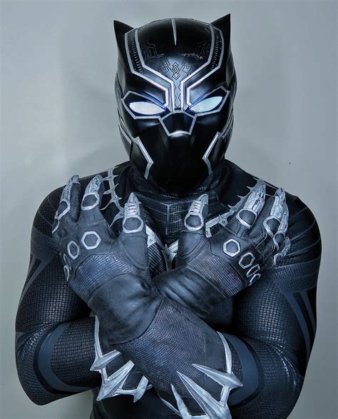 My Black Panther Costume Rmarvelstudios
