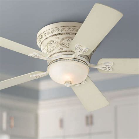 52 Casa Vieja French Hugger Ceiling Fan With Light Led Dimmable Remote