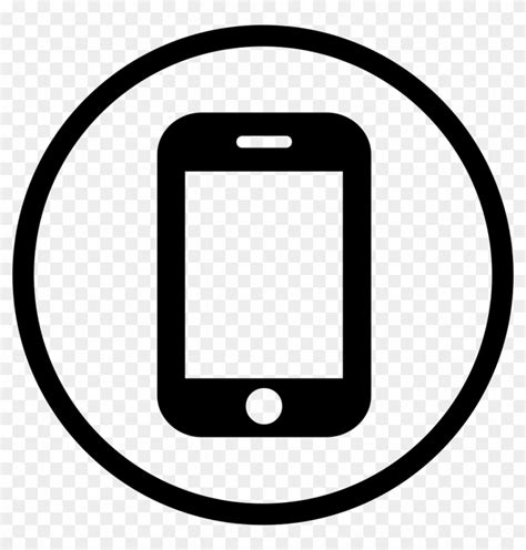 Png File Svg Phone Icon Black And White Transparent Png 980x980
