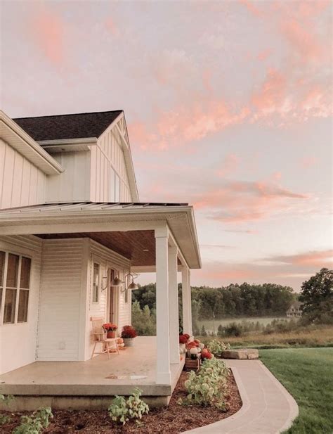 Pin By Kendall Morris On Home Farmhouse Aesthetic House Exterior