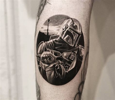 The Mandalorian Tattoo By Guillaume Martins Photo 31625