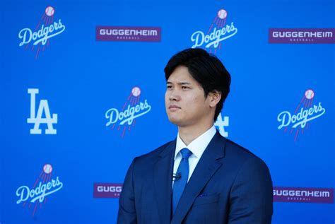 Shohei Ohtani Thanks Angels Organization At Dodgers Introductory Press