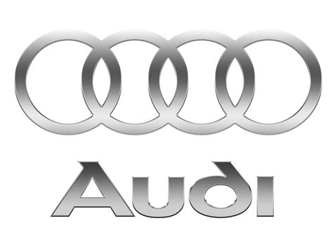 Audi Metallic Logo PNG Transparent Logo - Freepngdesign.com png image