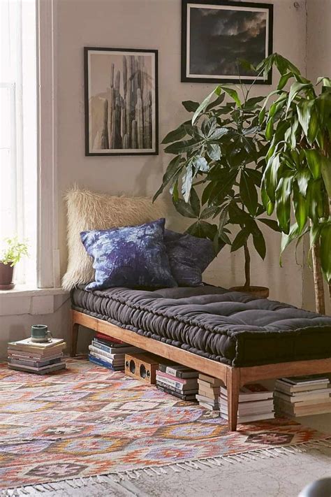 7 Top Bohemian Style Decor Tips With Adorable Interior Ideas Daybed Cushion Small Living Room