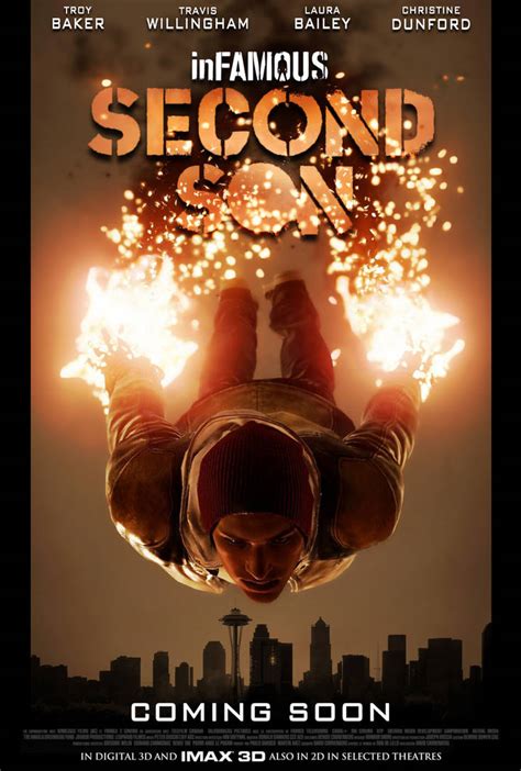 Infamous Second Son Movie Poster By Jessicarae24 On Deviantart