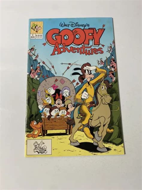 Goofy Adventures 3 Walt Disney Comics 1990 Mickey Mouse Donald Duck 5