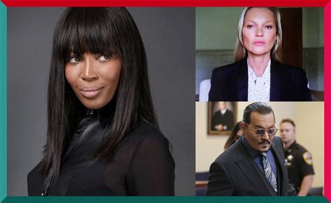 Naomi Campbell Supports Kate Moss After Testimony In Depp Trial