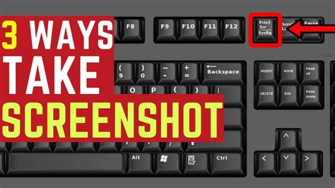 How To Take Screenshots On Your Pc Keyboard Techsynchron
