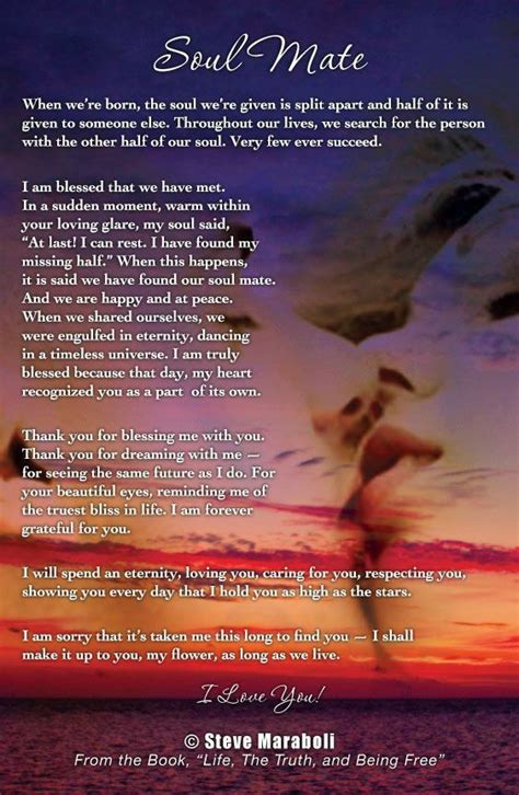 Pin By Wendy Stacey On Quotes Love Poems For Him Soulmate Quotes