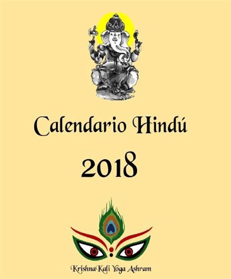 Calendario Hindú Para 2018 Hijo De Vecino