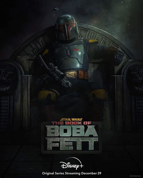 The Book Of Boba Fett Series Disney Plus Release Date And Poster
