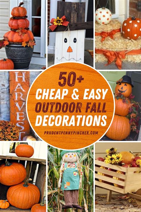 100 Cheap And Easy Diy Outdoor Fall Decorations Fall Outdoor Decor