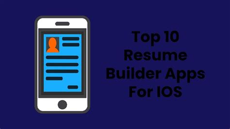 Looking for the best productivity apps for iphone? Top 10 Resume Builder Apps For IOS - Computer Tech Reviews