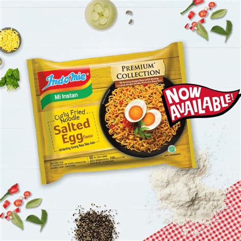 Pembayaran mudah, pengiriman cepat & bisa cicil 0%. Indomie Premium Collection Salted Egg | Shopee Malaysia